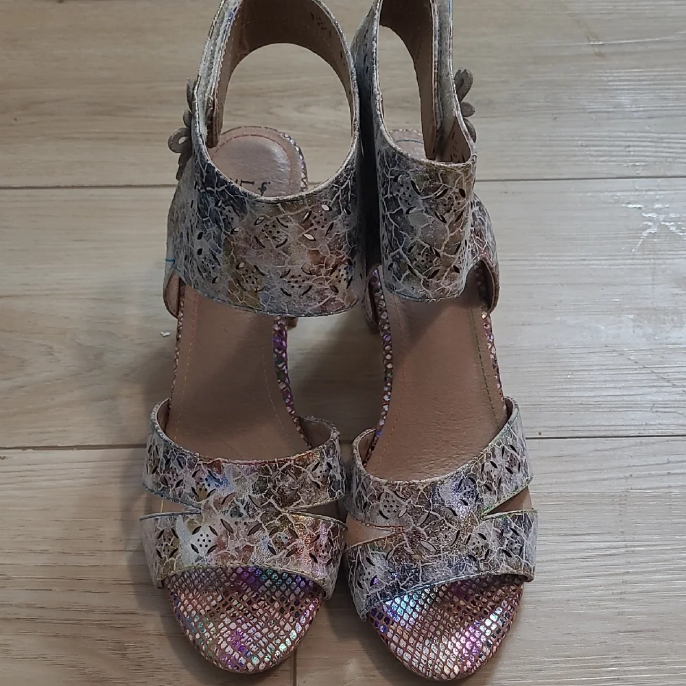 L'ATISTE Women's Sandals in Multi-Color Size 41/ 9 - Picture 2 of 14